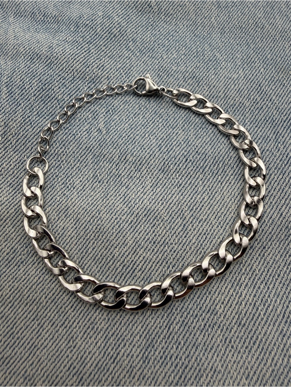 S-steel Cuban Bracelet